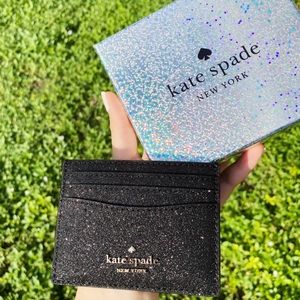 NewInBox Kate Spade Glitter Cardholder